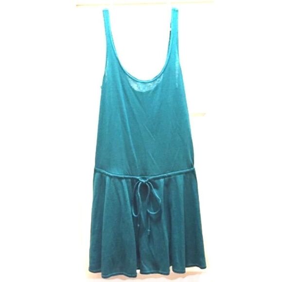 AMERICAN APPAREL Rainbow drawstring dress. - Picture 1 of 2